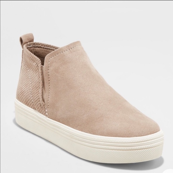 high top bootie sneakers